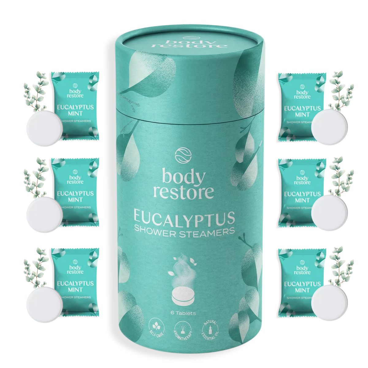 Eucalyptus Shower Steamers - Giftbox 6 Pack