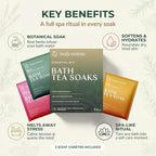 Bath Tea Soaks - Essential Mix (3 stuks)