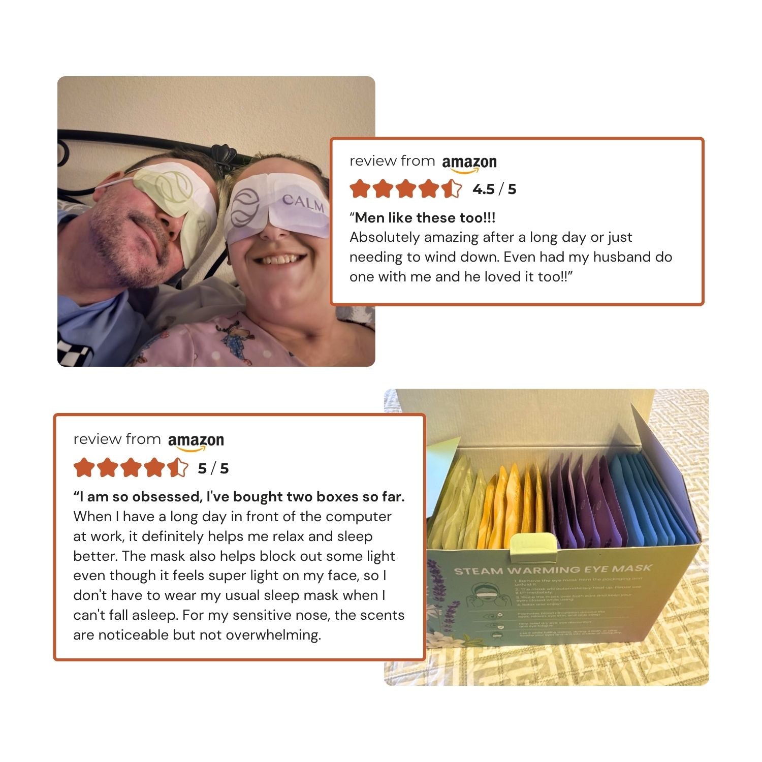 Essential Mix Stoom Oogmaskers - 30 Pack