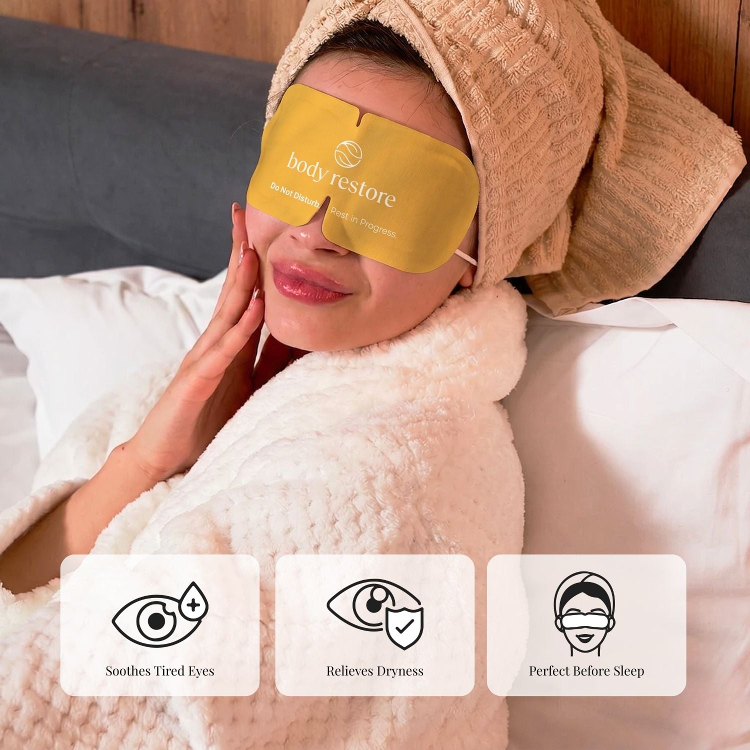 Essential Mix Stoom Oogmaskers - 30 Pack