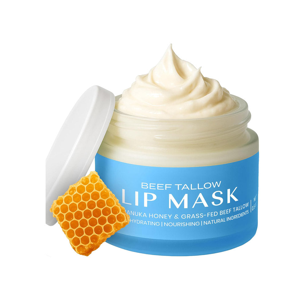Beef Tallow Lip Mask - Peppermint